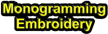 Monogramming Embroidery